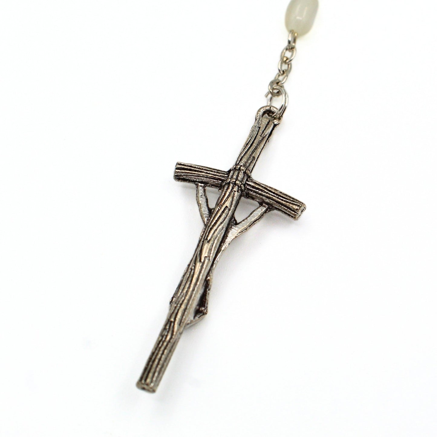 Rozenkrans ketting parelmoer