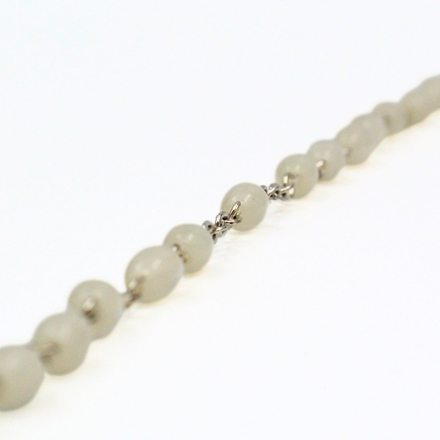 Rozenkrans ketting parelmoer
