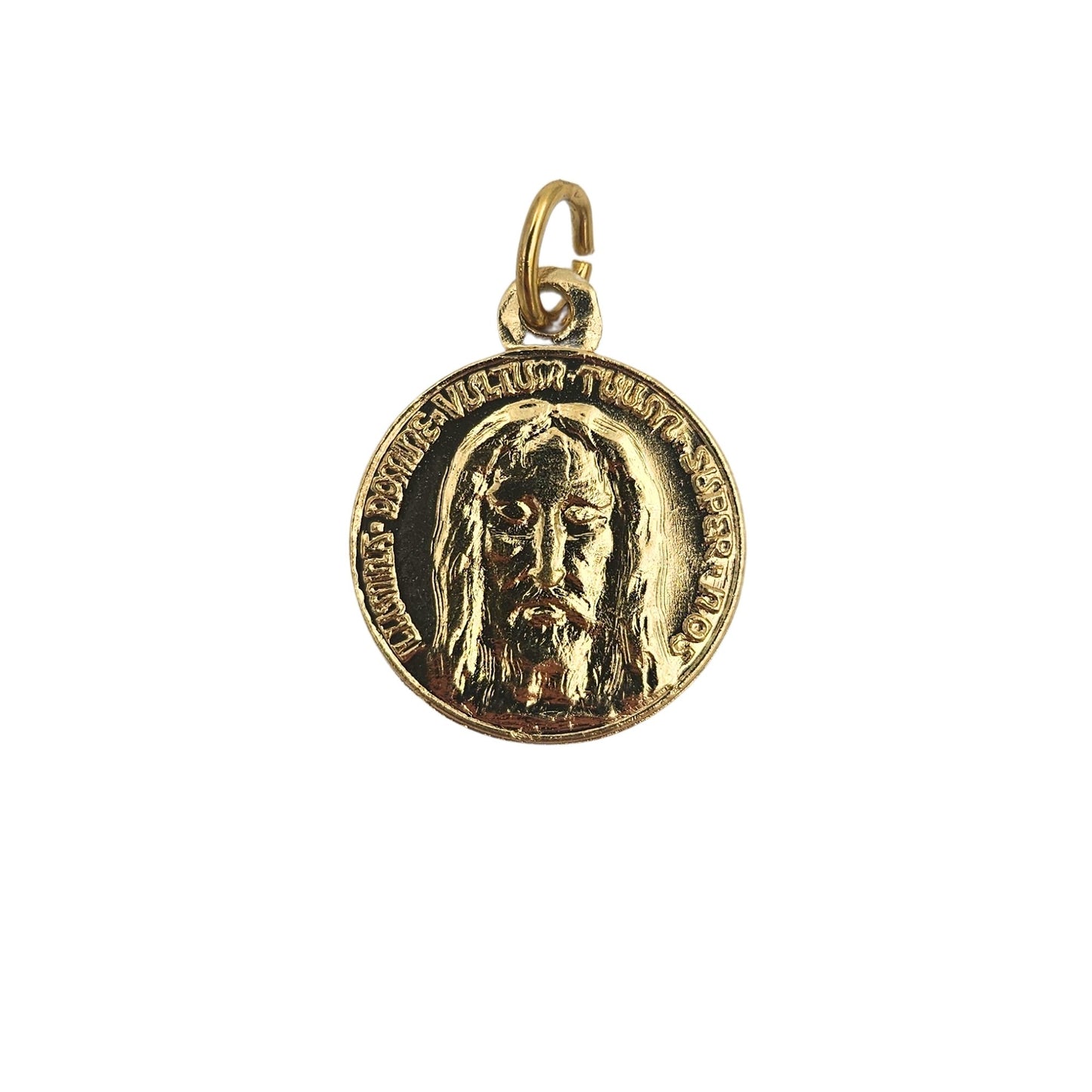 Holy Face Medallion - Gold