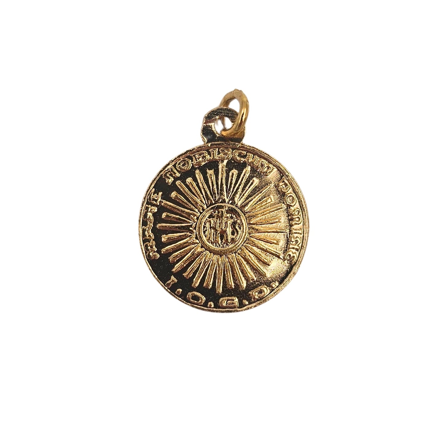 Holy Face Medallion - Gold