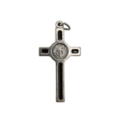 Cross Pendant Saint Benedict Black