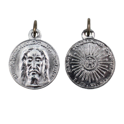 Holy Face Medallion - Silver